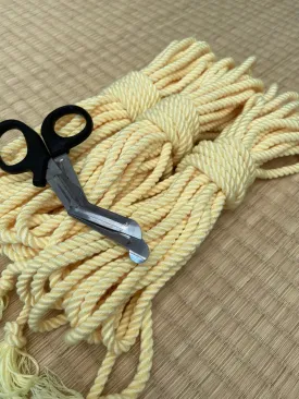 Sherbert Lemon Bondage Rope made with Bamboo