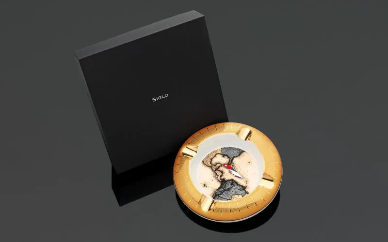 Siglo Navigation Round Ashtray