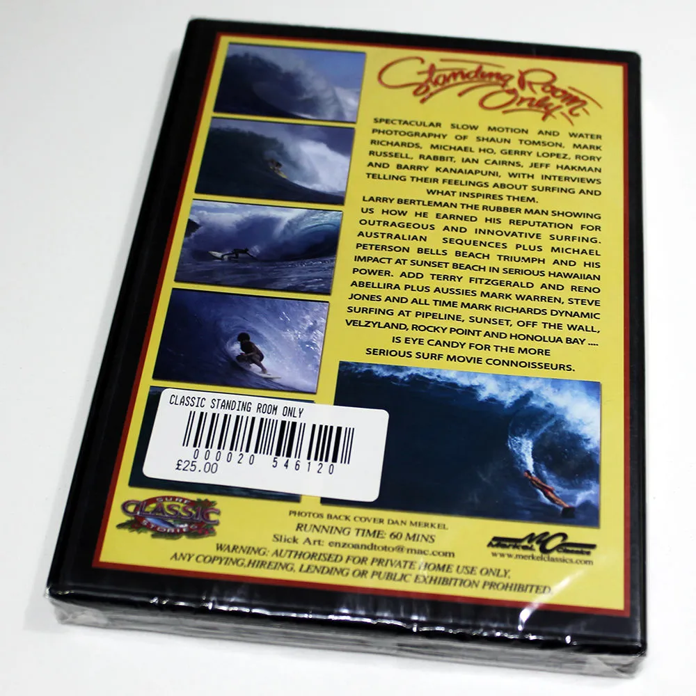 Standing Room Only DVD