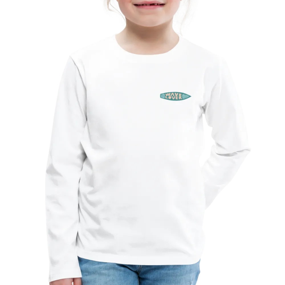 Surfing Fun Long Sleeve T-Shirt for Kids, Surfing Tee
