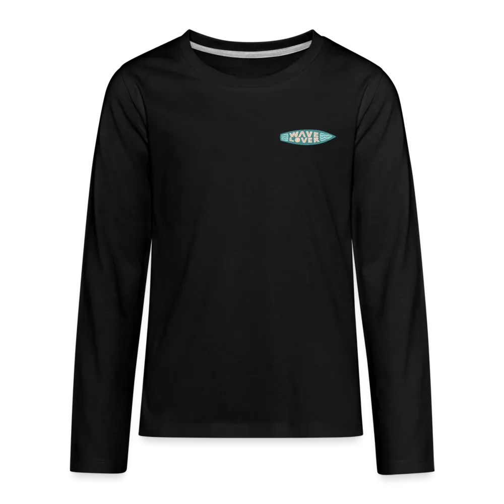 Surfing Fun Long Sleeve T-Shirt for Kids, Surfing Tee