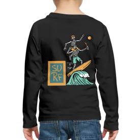 Surfing Fun Long Sleeve T-Shirt for Kids, Surfing Tee