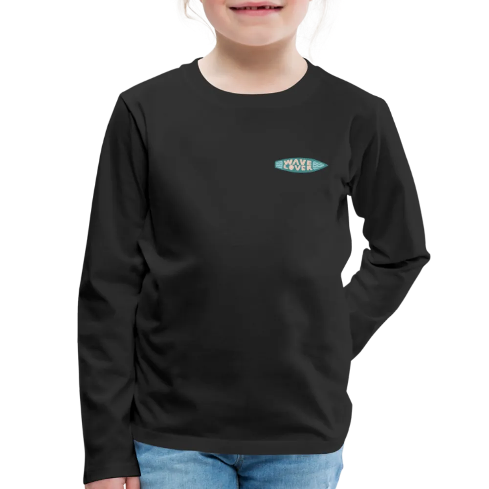 Surfing Fun Long Sleeve T-Shirt for Kids, Surfing Tee