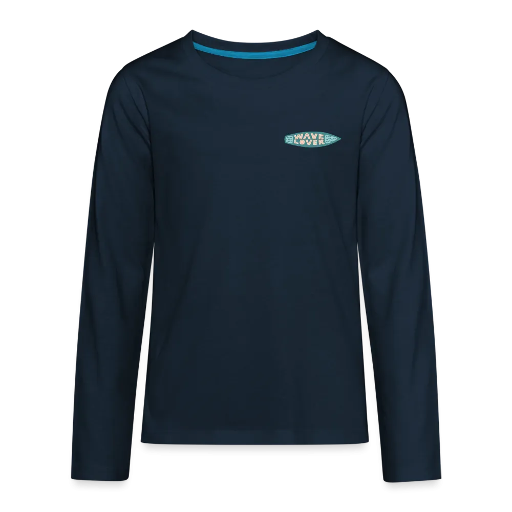 Surfing Fun Long Sleeve T-Shirt for Kids, Surfing Tee