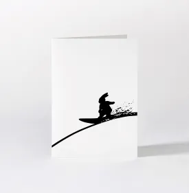 Surfing Rabbit Card