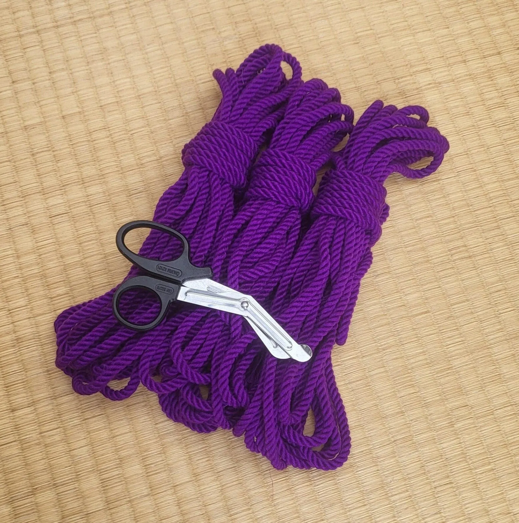 Violet Bamboo Shibari Bondage Rope