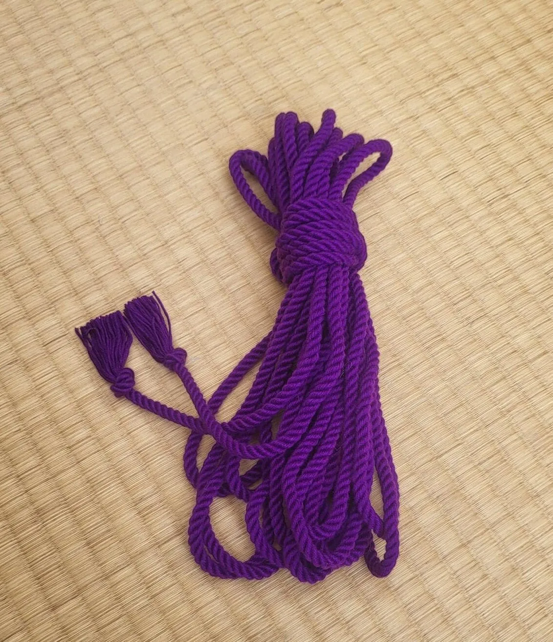 Violet Bamboo Shibari Bondage Rope