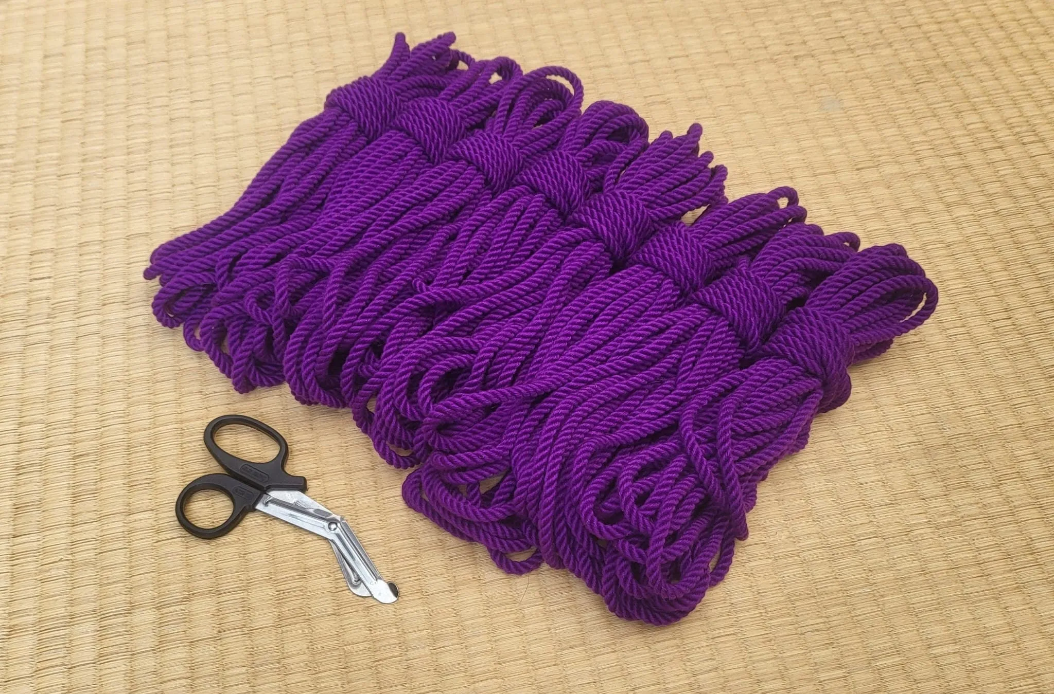 Violet Bamboo Shibari Bondage Rope