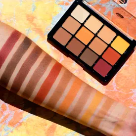 Viseart Eyeshadow Palette 10 Warm Matte